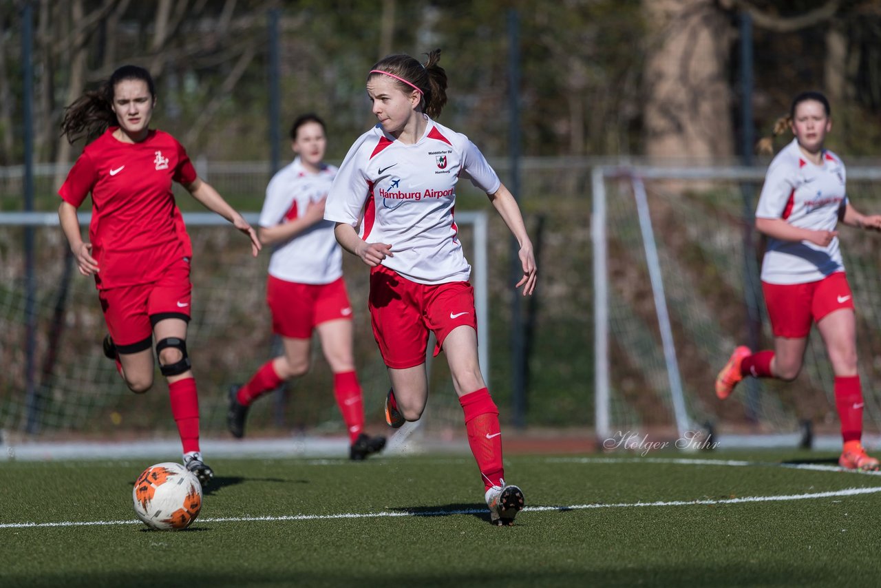 Bild 82 - wBJ Walddoerfer - Eimsbuettel : Ergebnis: 5:3